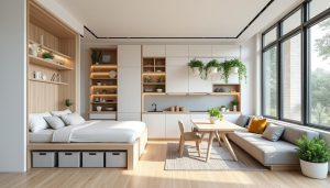 découvrez des idées rares et ingénieuses pour optimiser l’espace dans un petit logement et rendre votre intérieur à la fois fonctionnel et confortable.